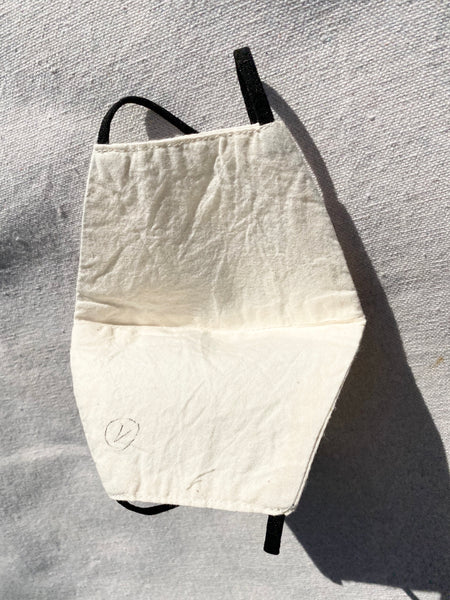 INSIDE VIEW OF COTTON FACE MASK