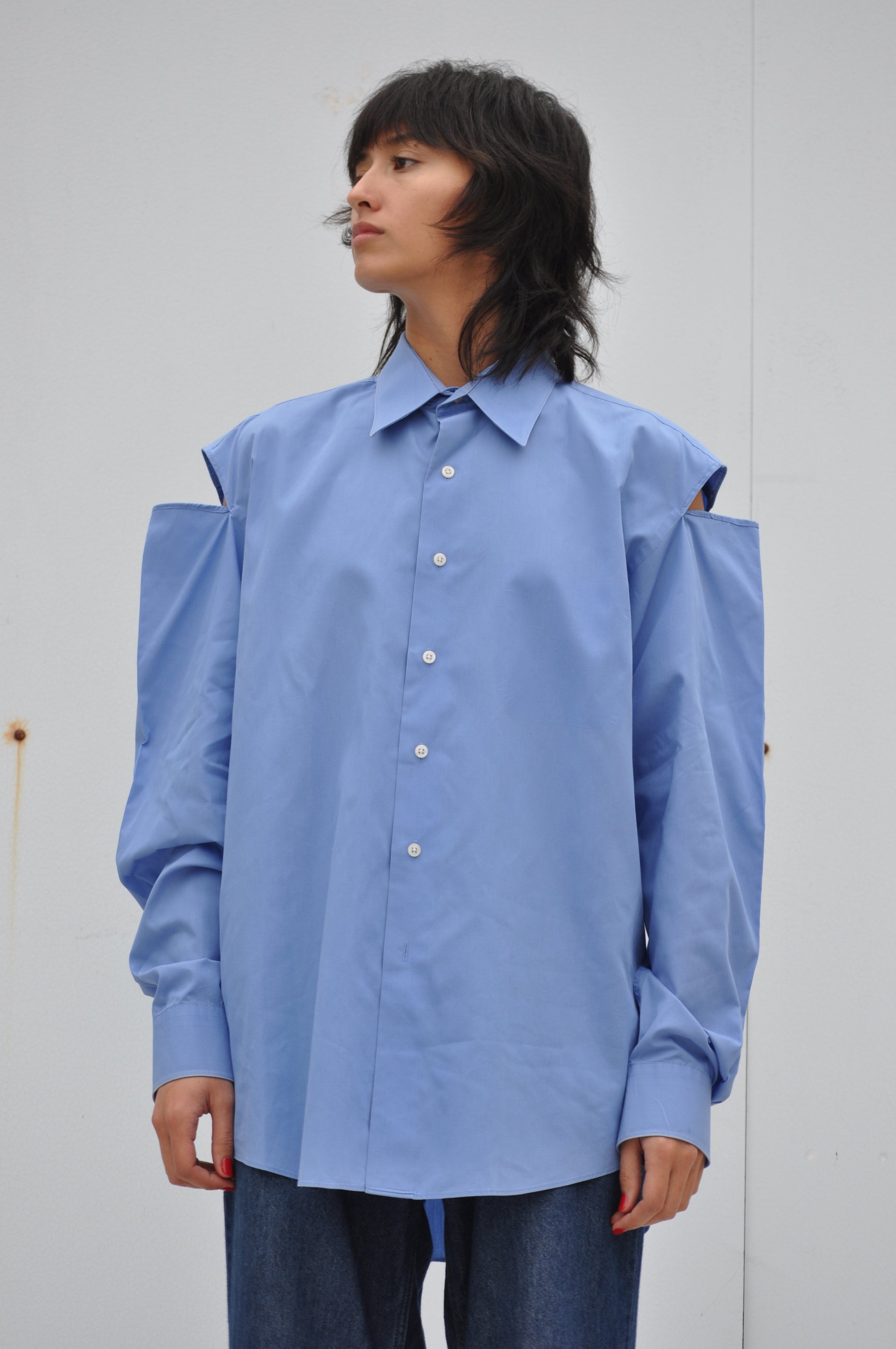 White Strawberry Sweetie Button Up Blouse Shirt | Kawaii Babe