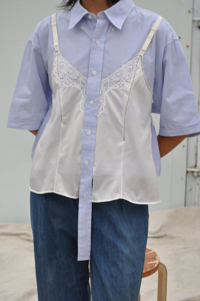 CANDY STRIPE CAMI SHIRT