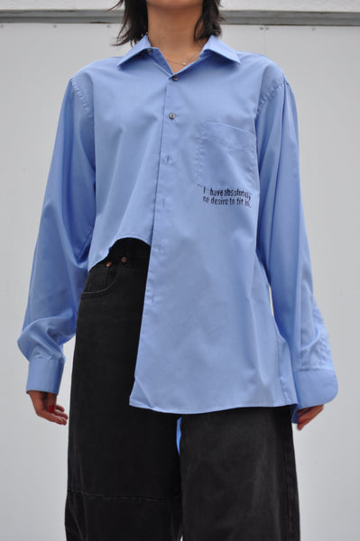 FRENCH TUCK BUTTON DOWN