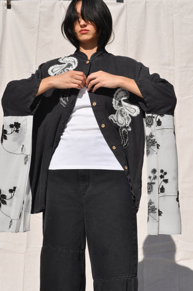 KIMONO LINEN SHIRT