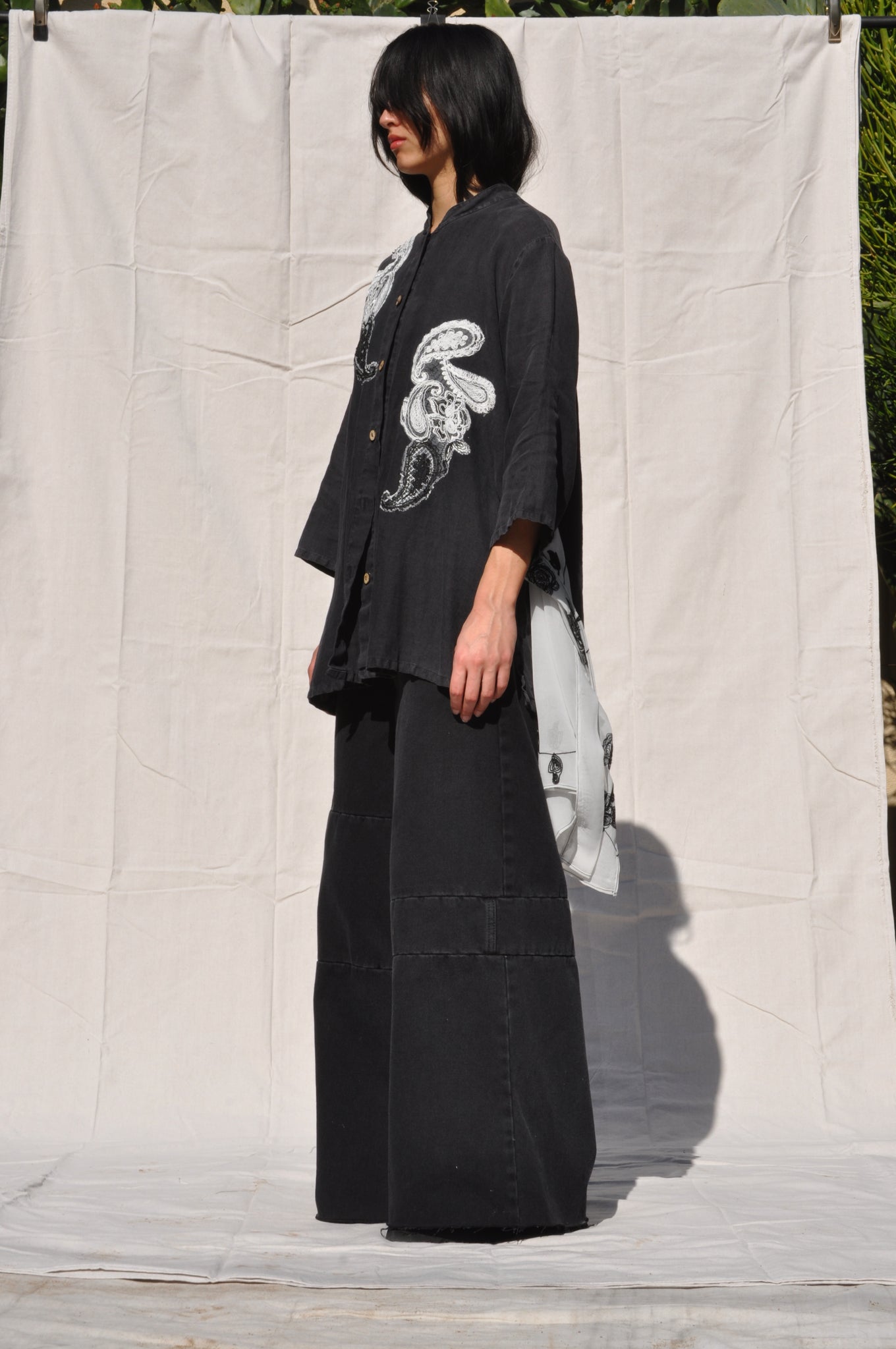 KIMONO LINEN SHIRT