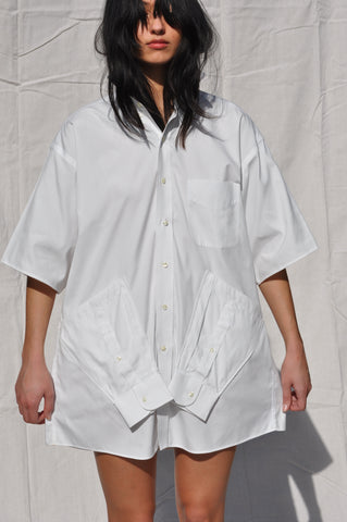 SLEEVE- POCKET BUTTON DOWN
