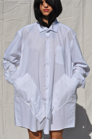 LONG SLEEVES BUTTON DOWN SHIRT DRESS