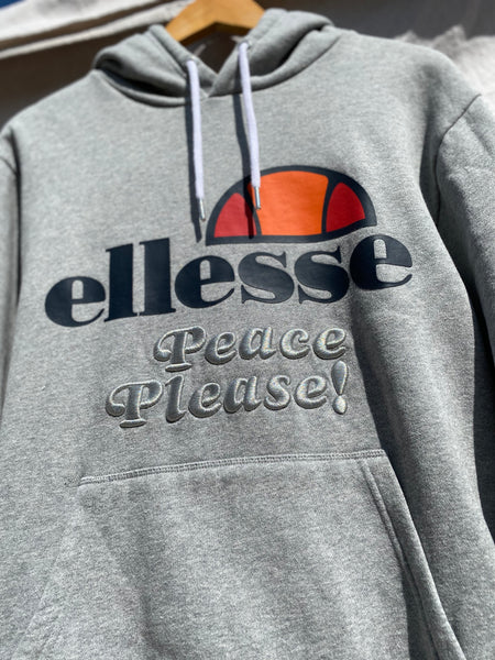 PEACE PLEASE! REWORKED HOODIE
