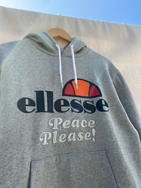 PEACE PLEASE! REWORKED HOODIE