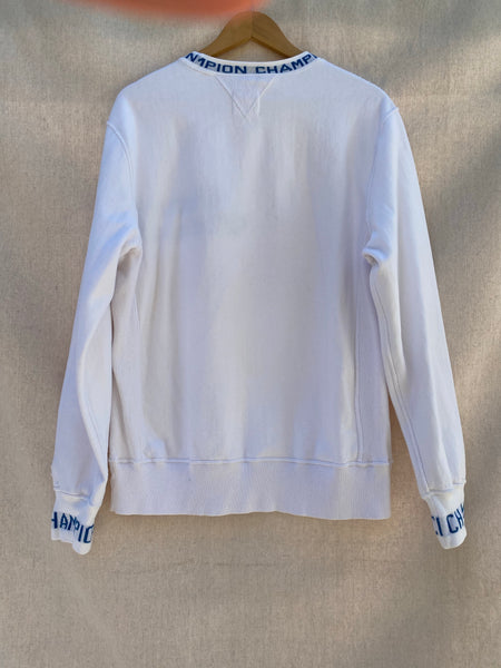 PEACE PLEASE! WHITE  CREW NECK